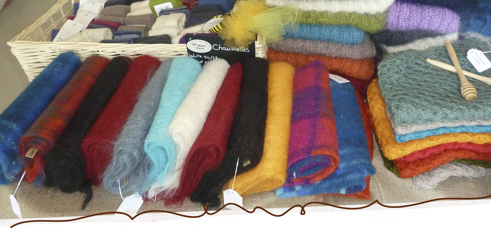 création mohair
